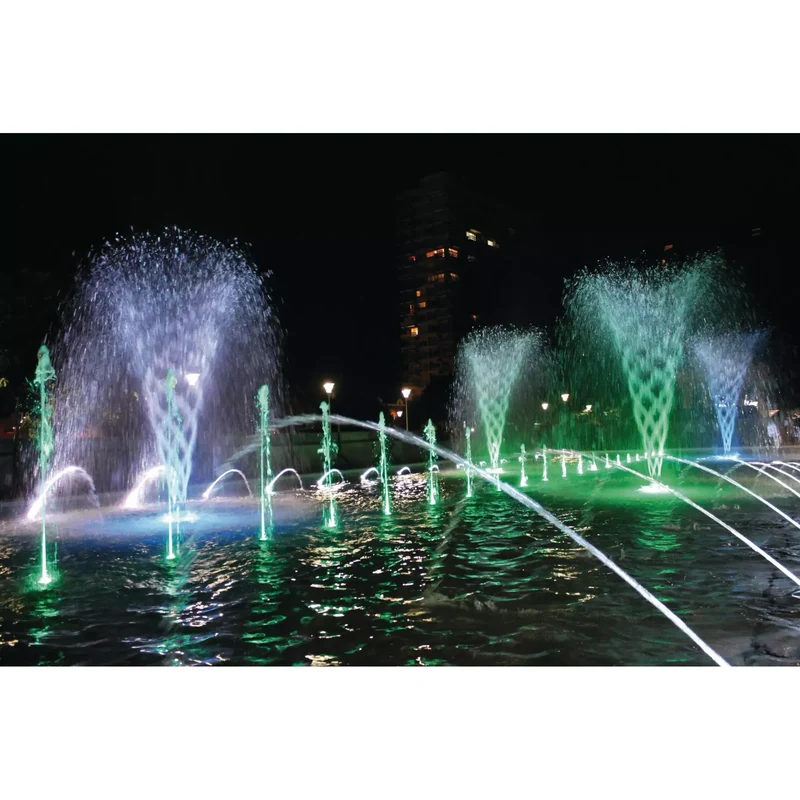 OASE Jets rotatifs 5-30 E – ajutage à cinq jets pour grande fontaine