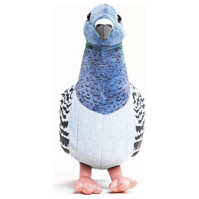 Colombe bleue - 20 cm (hauteur) - doudouille/peluche