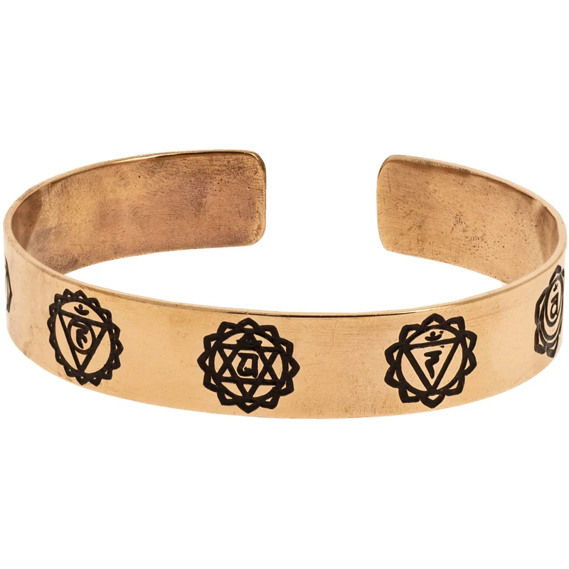 Bracelet Cuivre - 7 Chakras