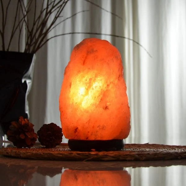 Lampe en Cristal de Sel d'Himalaya de 2 à 3 kg