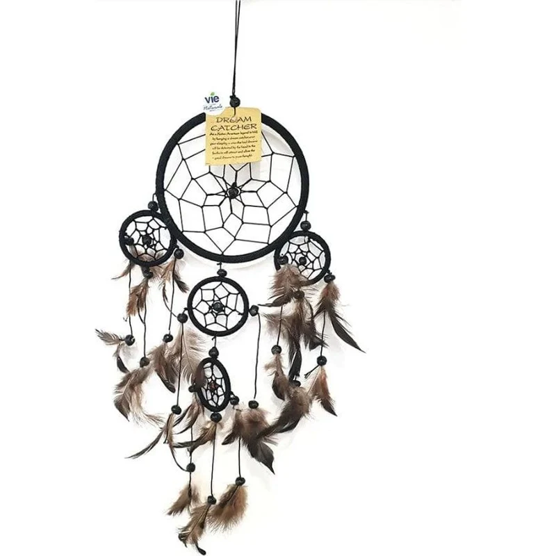 Attrape-rêves - DreamCatcher - Marron Brun - 11CM