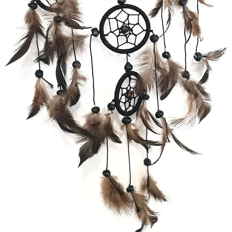 Attrape-rêves - DreamCatcher - Marron Brun - 11CM