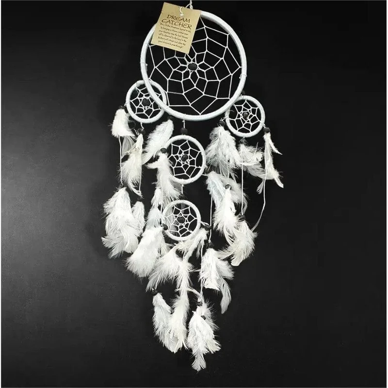 Attrape-rêves - DreamCatcher - Blanc - 11CM