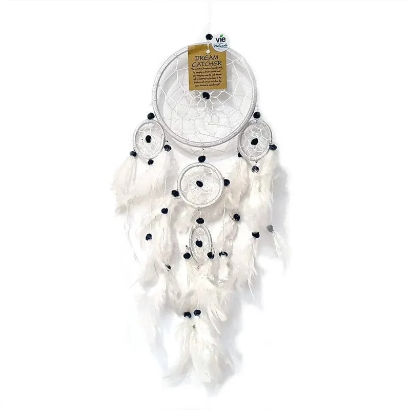 Attrape-rêves - DreamCatcher - Blanc - 11CM