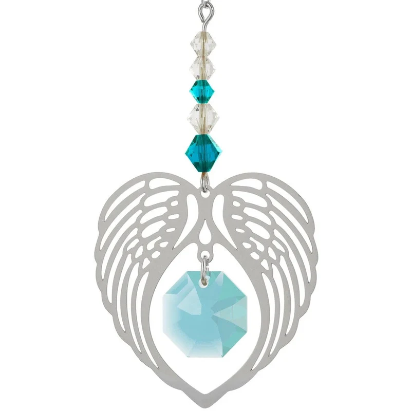 Ailes d'Ange Zircon Bleu - Décembre