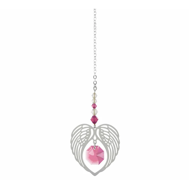 Ailes d'ange en quartz rose - octobre