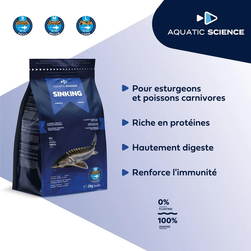 Aquatic Science Sinking Medium 0,5kg