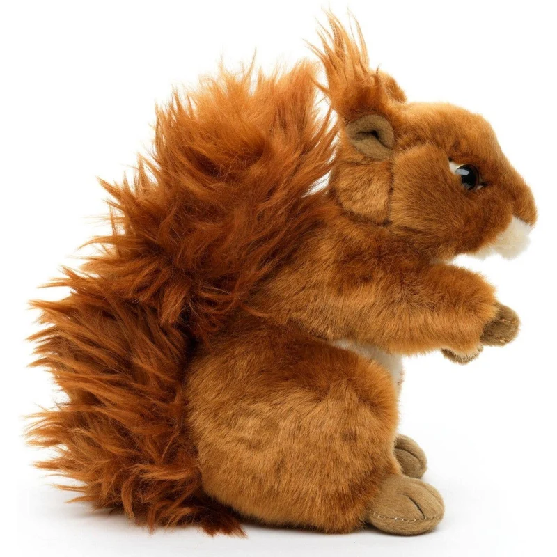 Écureuil debout - 17 cm (hauteur) - doudouil/peluche