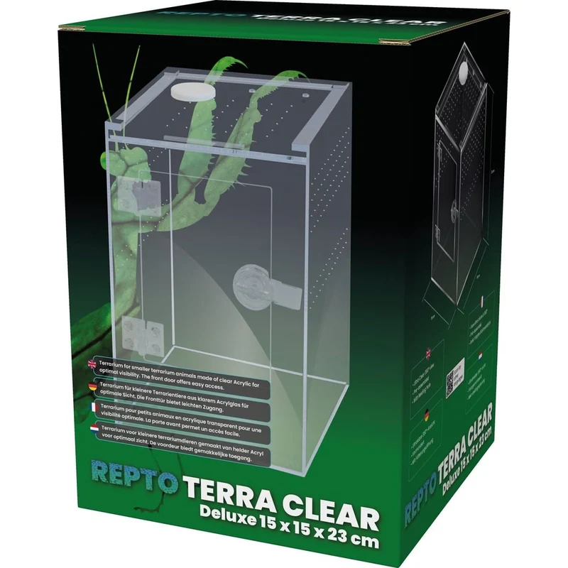 Repto Terra Clear Deluxe 15X15X23 cm