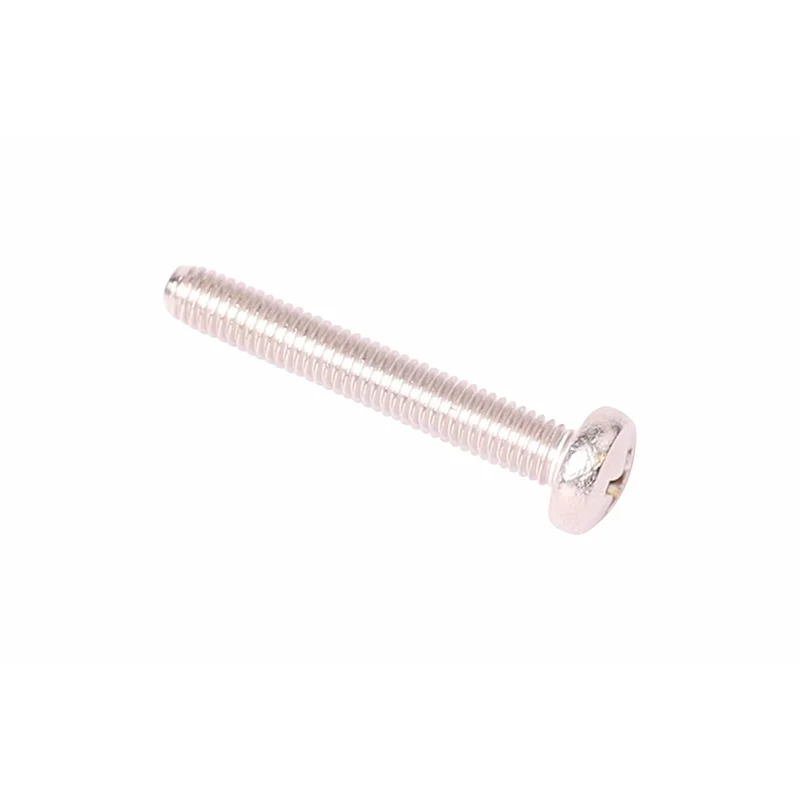 Vis à tête cylindrique bombée inox A2 DIN 7985 M5 x 33