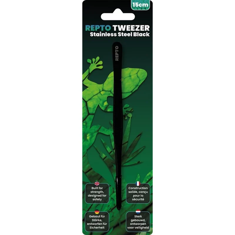Repto Pince Acier Inox Noires 15 cm