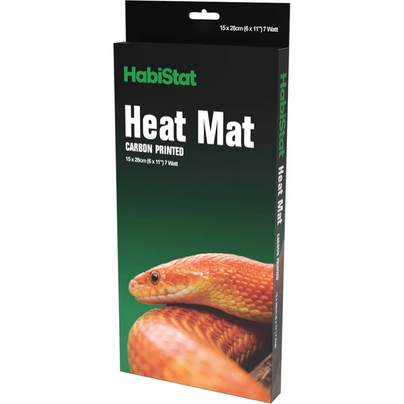 HabiStat Tapis Chauffant Imprimé Carbone 15 x 28 cm 7 Watt