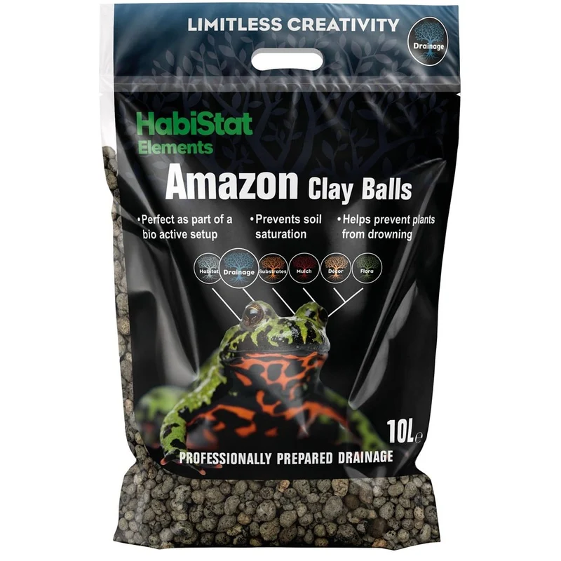 HabiStat Amazon Sinking Clay Ball Filtration 10 L