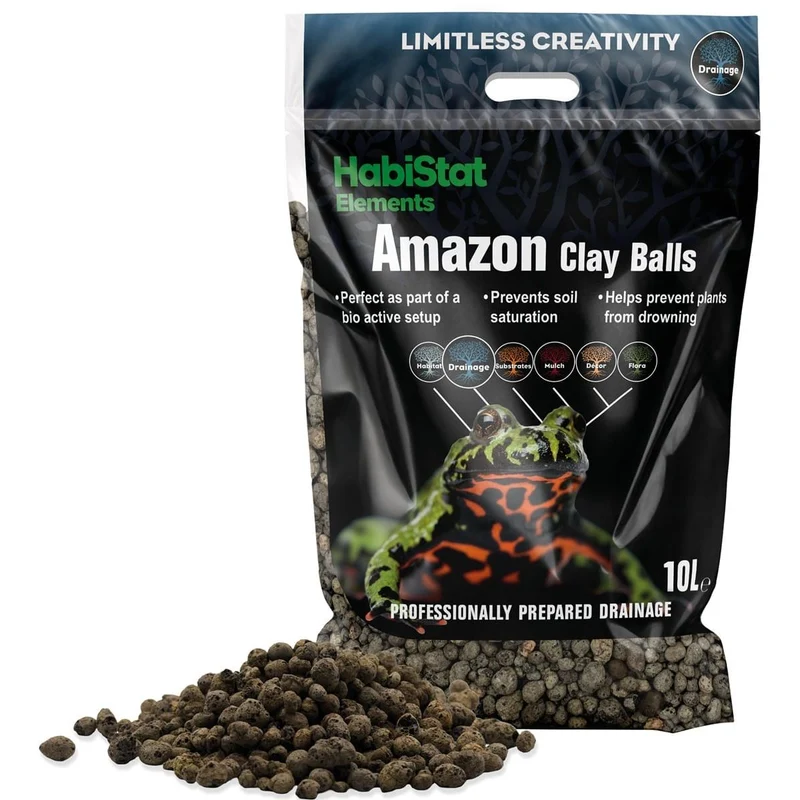 HabiStat Amazon Sinking Clay Ball Filtration 10 L