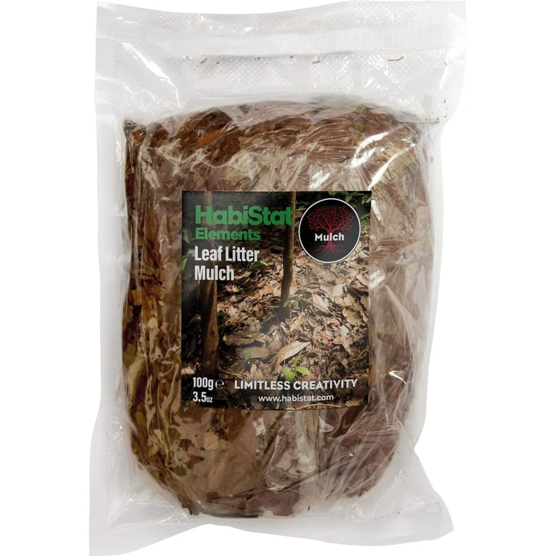 HabiStat Leaf Litter Mulch 100 g