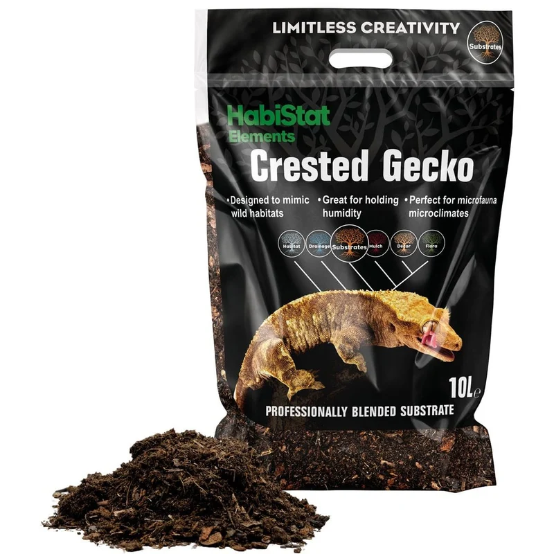 HabiStat Crested Gecko Substrate 10 L