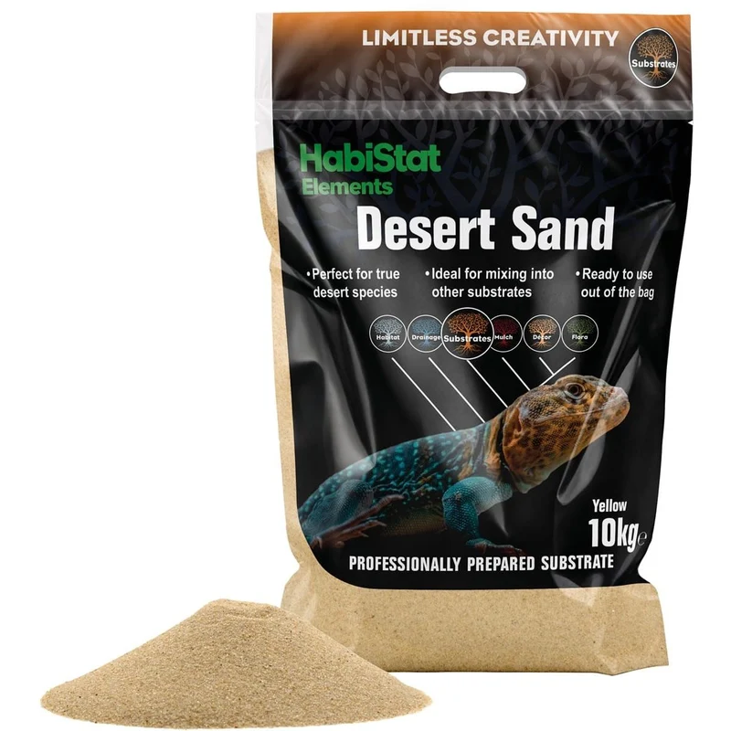 HabiStat Desert Sand Jaune 10 kg