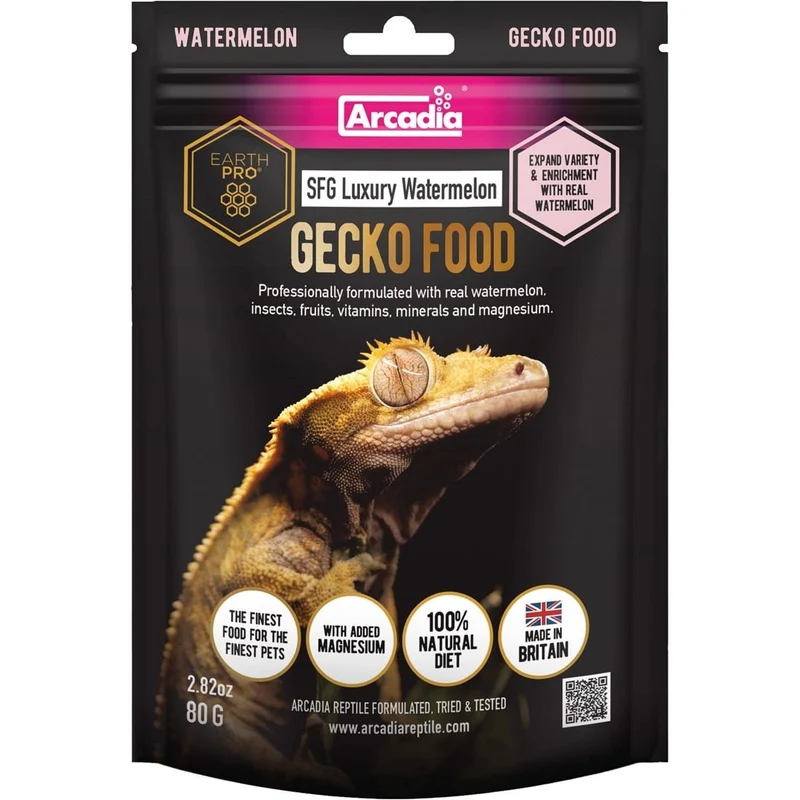 Arcadia Earth Pro Stickyfoot Gold Pastèque De Luxe 80G - Nourriture pour Geckos