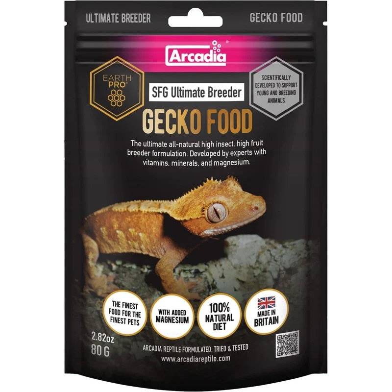 Arcadia Earth Pro Stickyfoot Gold Ultimate Breeder 80G - Nourriture pour Geckos