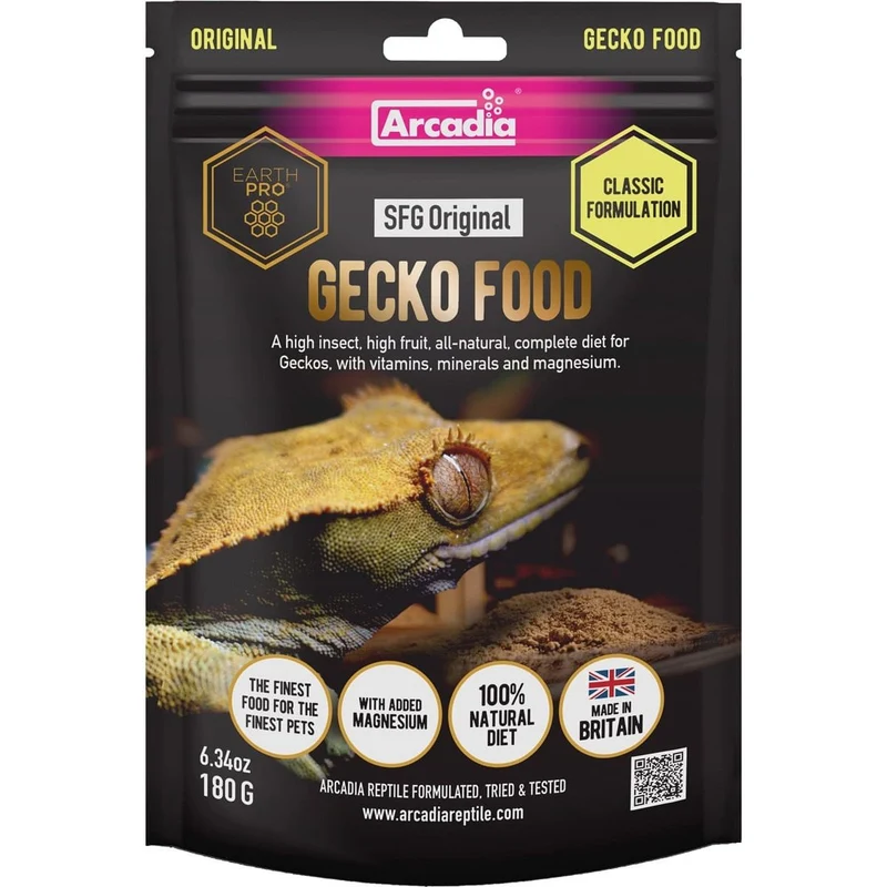 Arcadia Earth Pro Stickyfoot Gold Original 180G - Nourriture pour Geckos