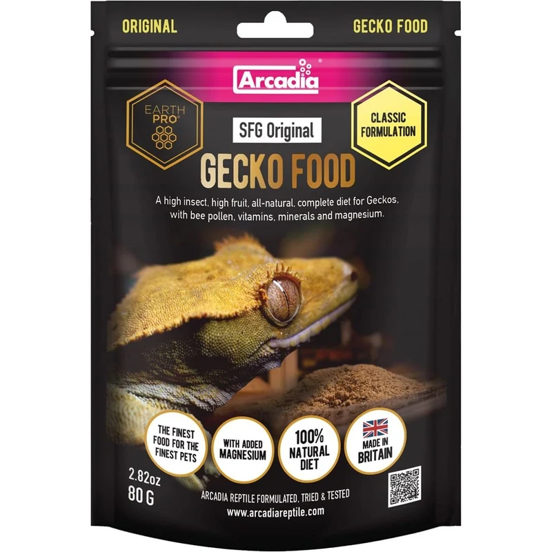 Arcadia Earth Pro Stickyfoot Gold Original 80G - Nourriture pour Geckos
