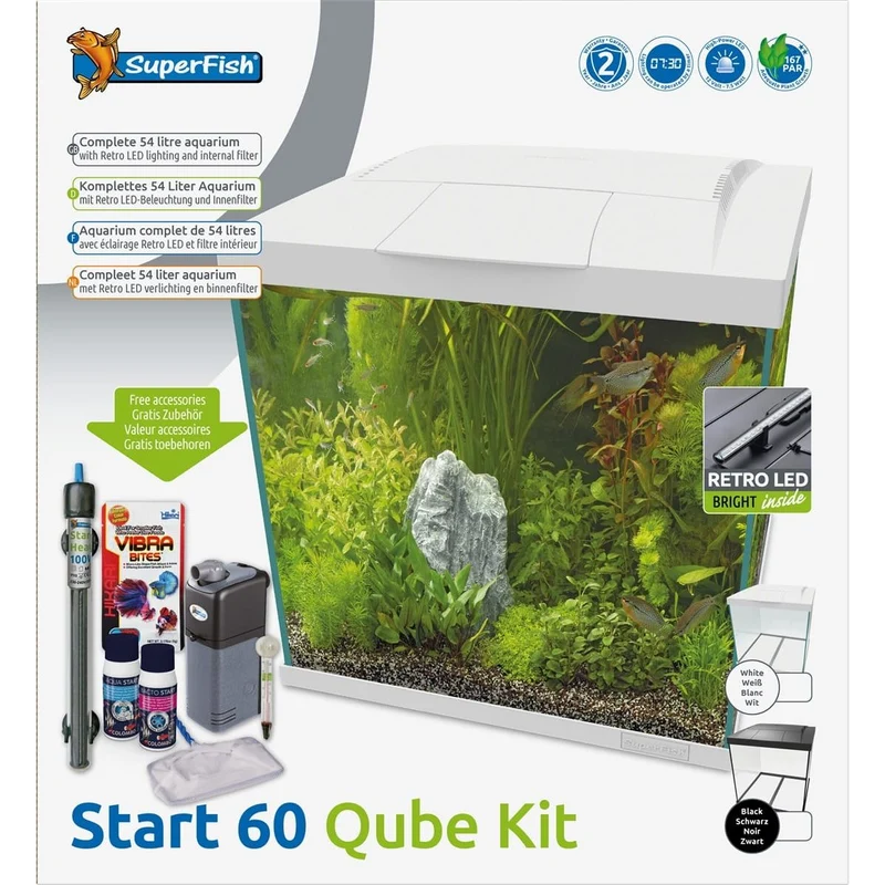 Start 60 Qube Kit Blanc - Superfish