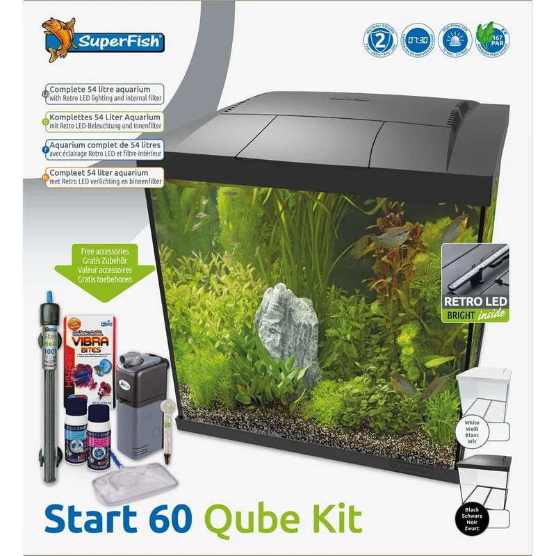Start 60 Qube Kit Noir - Superfish
