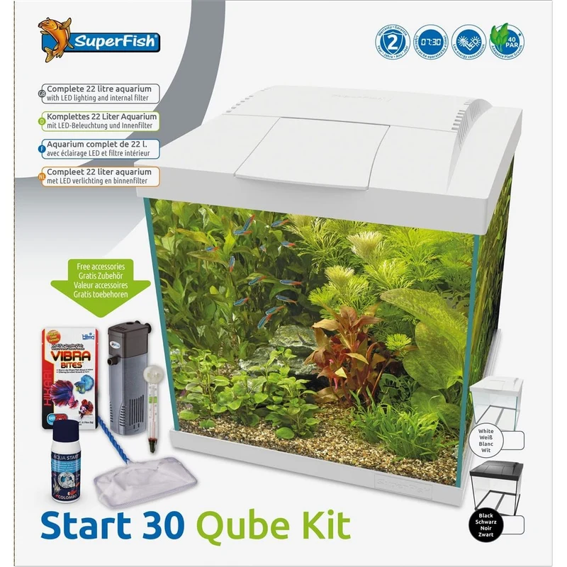 Start 30 Qube Kit Blanc - Superfish