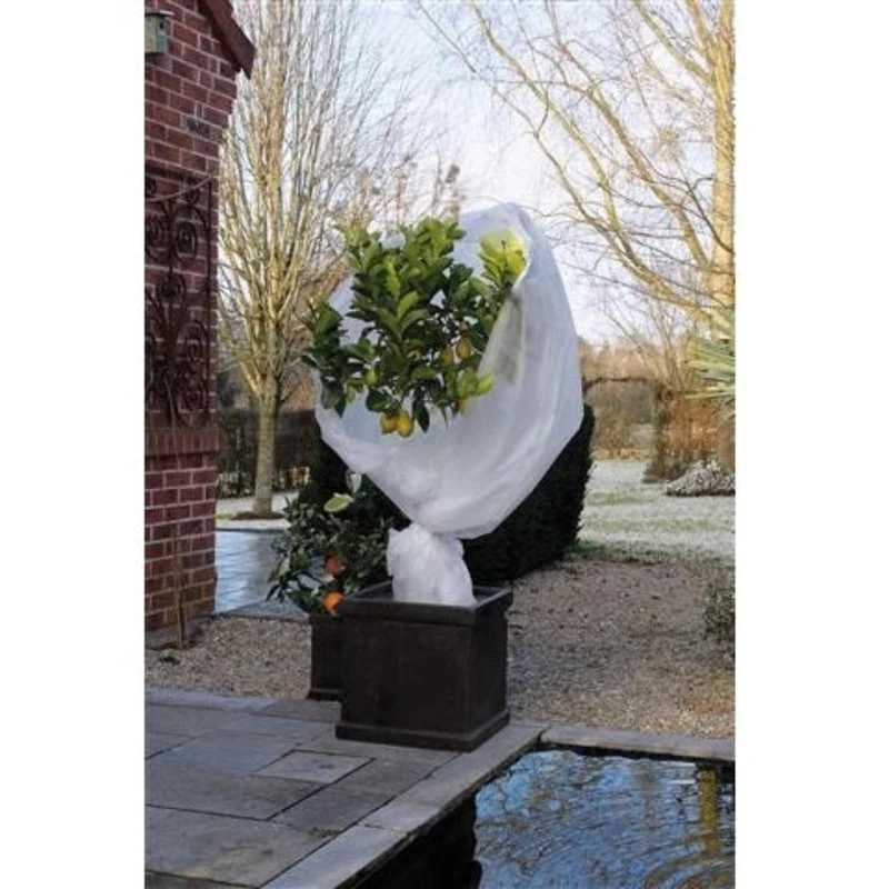 Voile d'hivernage - PP, blanc, 30 g/m² - 4 x 6 m