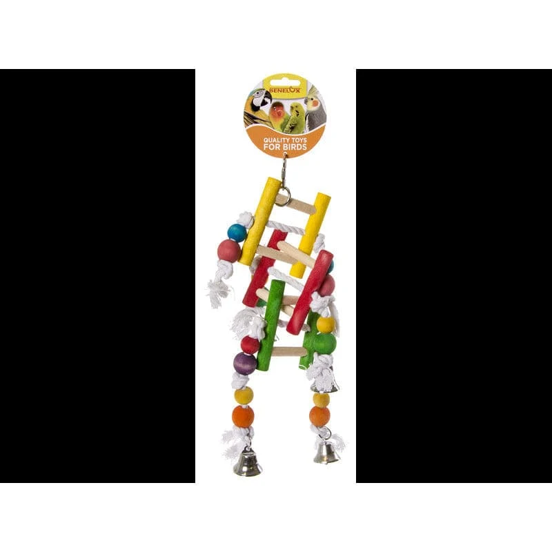 CORDE A NEOUDS AVEC ÉCHELLE EN BOIS