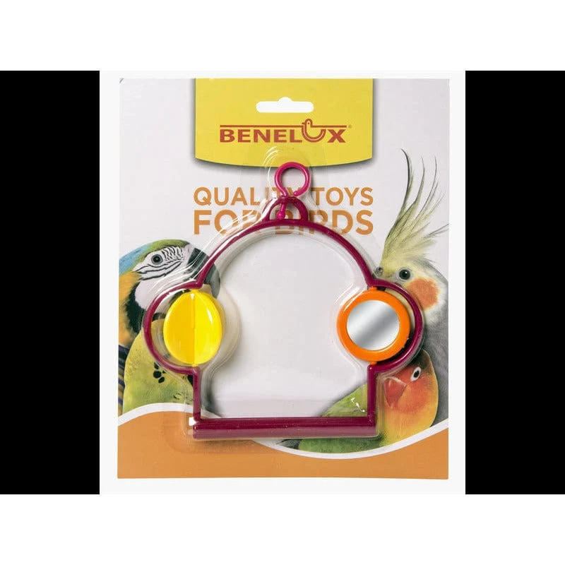 PERCHE EN PLASTIQUE AVEC MIROIR