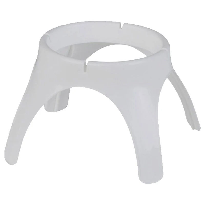 PIED PLASTIQUE UNIVERSEL POUR LAMPE MINEUR BLANC