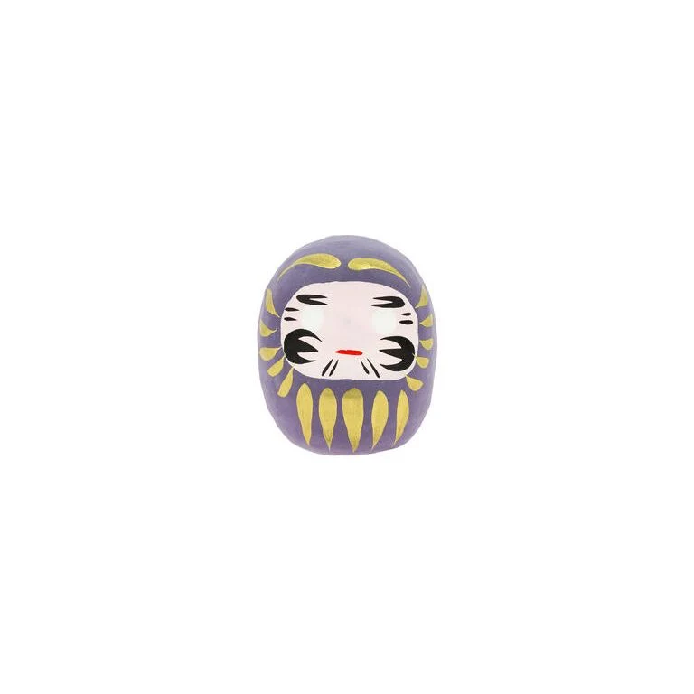 Daruma violet petit – Longévité – 4,8 cm