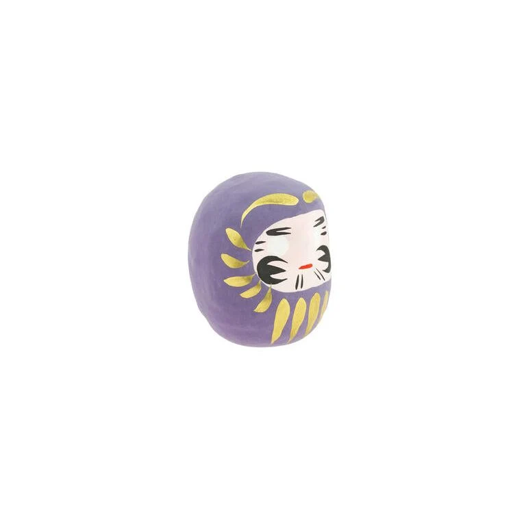 Daruma violet petit – Longévité – 4,8 cm