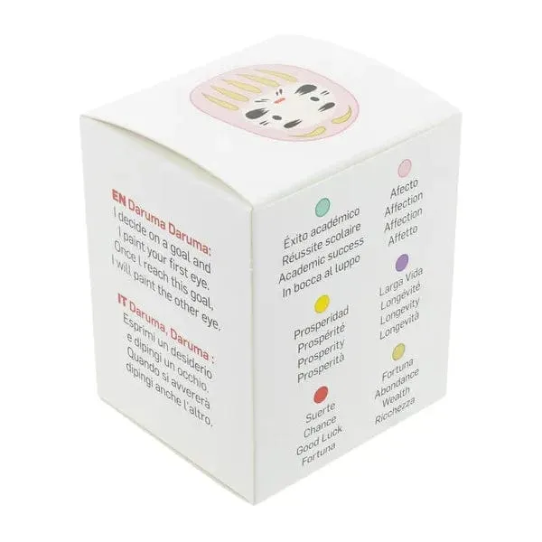Daruma Rose - Grand, Affection - Fabriqué au Japon