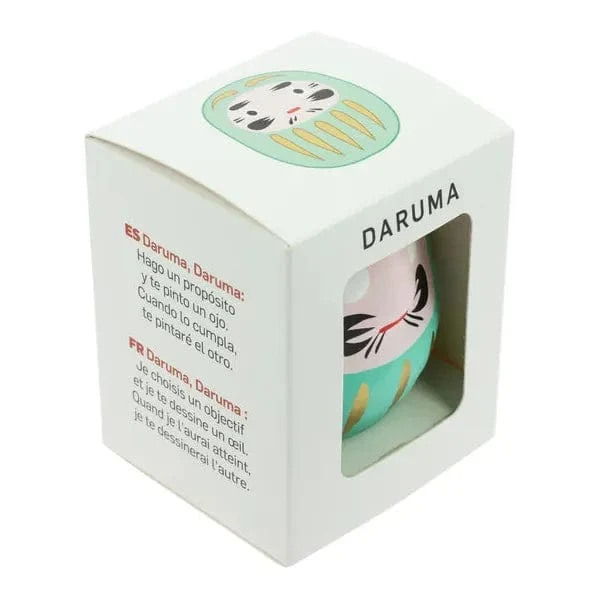 Daruma Turquoise - Grand, Réussite Scolaire