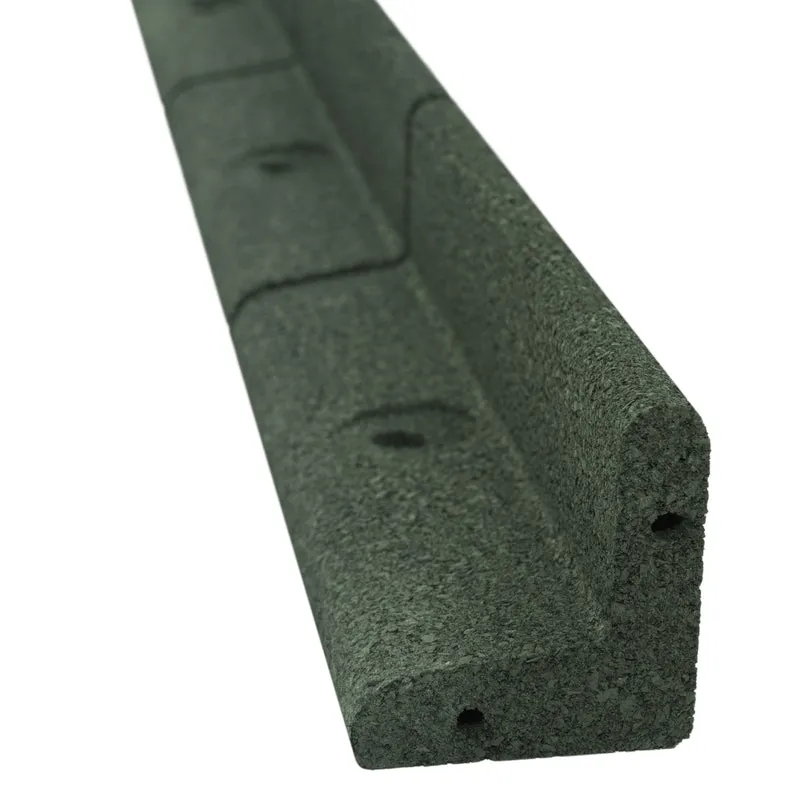 Lot de 40 Bordures de Jardin Flexibles en Caoutchouc 1,2 m & Maillet - Vert