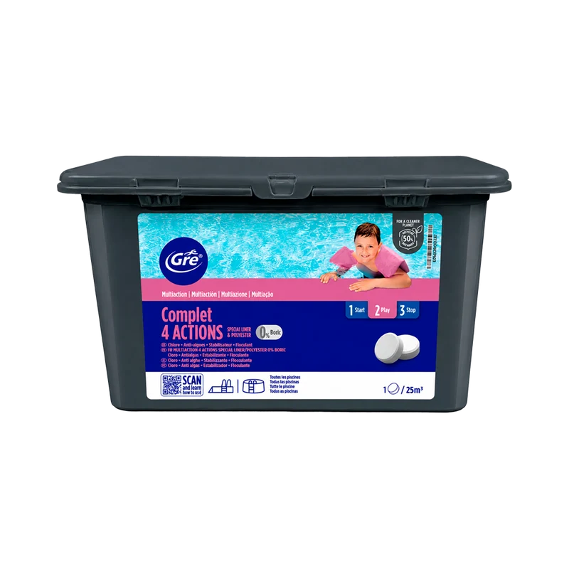 GRE Complet 4 Acciones Tabletas 250 g 1 kg – 76039NB