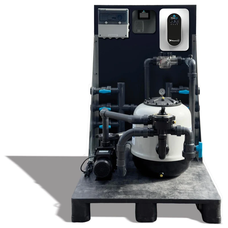 SunBox - Palbox filtration avec électrolyseur de sel et régulateur de pH