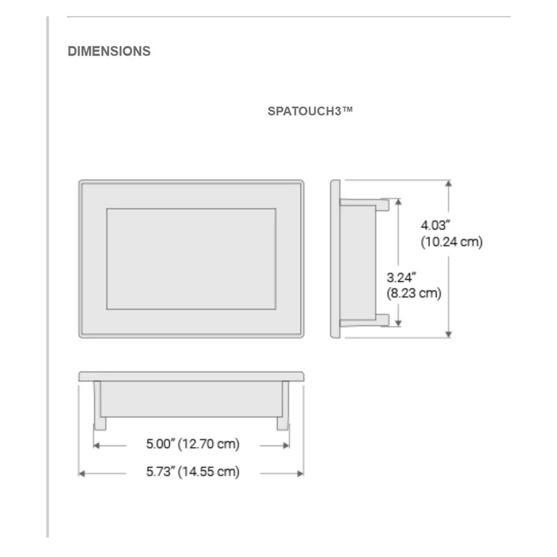 Panel Spa Touch 3 Balboa
