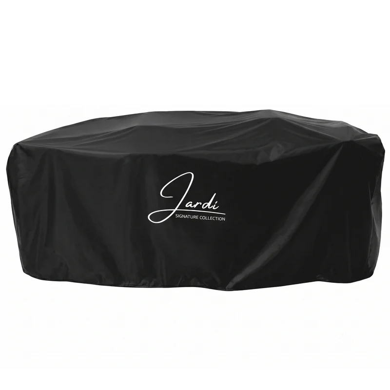 Salon de Jardin Inclinable 5 Places avec Brasero