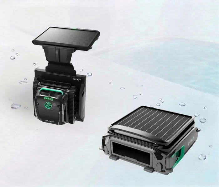 Kit Robot Aspirador E-TRON S2 SOLAR VISION + flutuador F1 by WYBOT