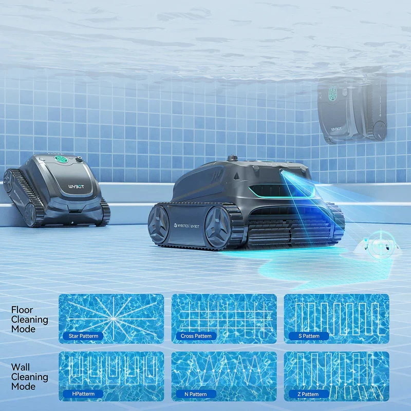 Robot Aspirador E-TRON S2 SOLAR VISION Wybot