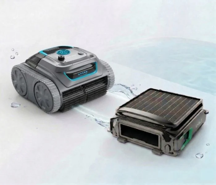Kit Robot Aspirador E-TRON spyder expert + flutuador F1 by WYBOT