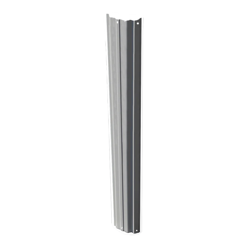 Pack 12 perfiles verticales GRE 129,5 cm gris claro para piscina desmontable – Ref. PLVG12121295