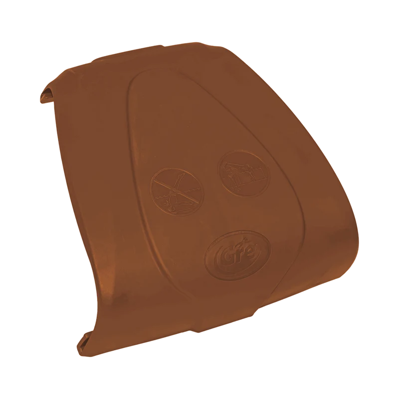 Protector de playa recto marrón GRE 150 mm para piscinas elevadas – Ref. PIN1501RW