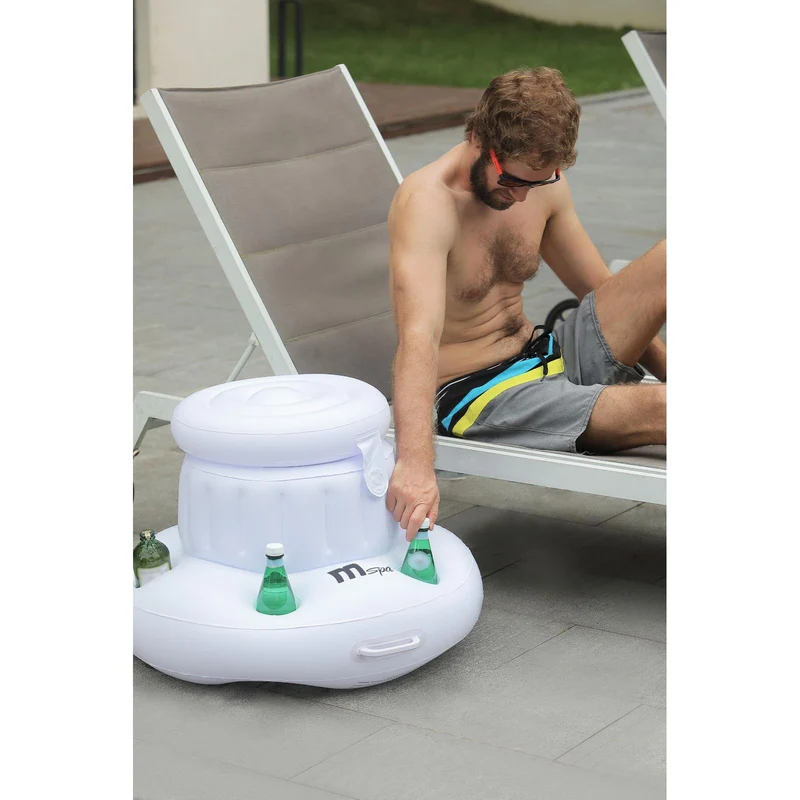 MSpa - Ice Box & Snack Holder B0303964 nevera flotante con portavasos para spa