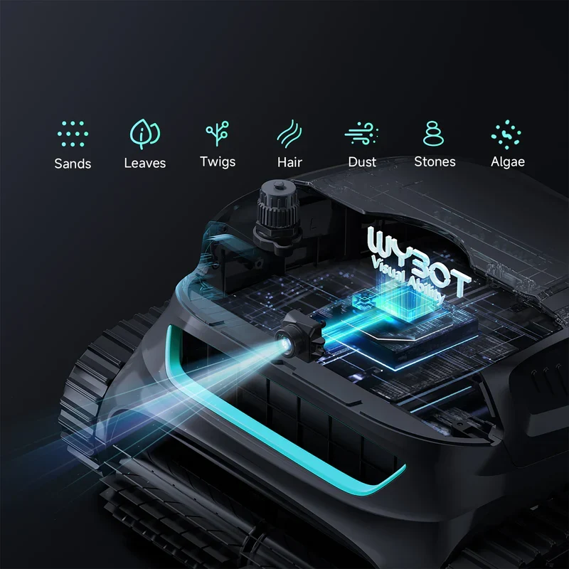 Robot Aspirador E-TRON S2 SOLAR VISION Wybot