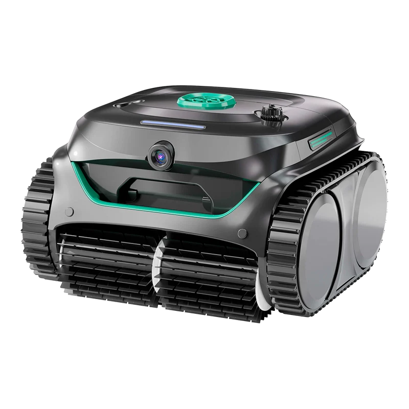 WYBOT E-TRON Solar Vision – Robot limpiafondos inalámbrico con carga solar y visión inteligente