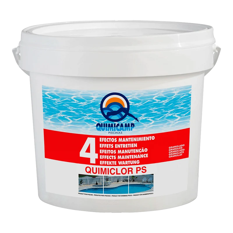 Alboral PS 4 Efectos Mantenimiento Granulado 5 kg – Cloro multifunción (Quimicamp)